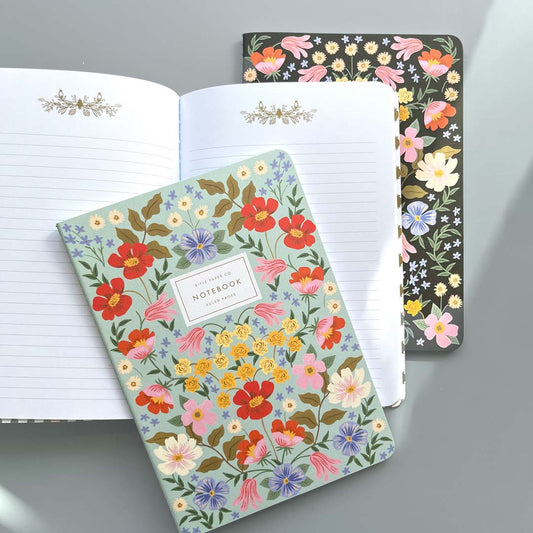 Rifle Paper Co Bramble notebook set of 3
