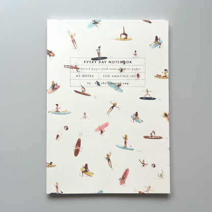 Paddle notebook from All the ways to say yes with cute watercolour illustrations.