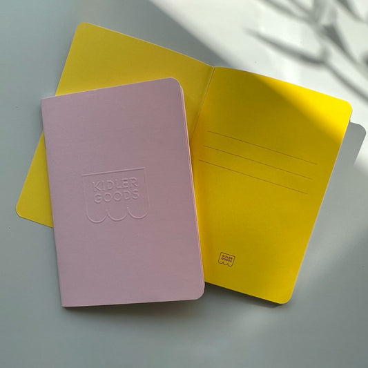Sketchbook duo Pink+Yellow