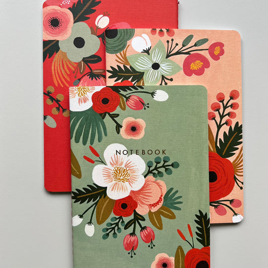 Rifle Paper Co Notebooks with florals