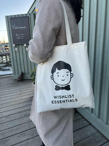 Totebag from Kidler Goods 'Wishlist Essentials'  Bow Tie Boy