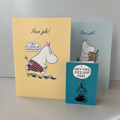 Moomin characters Little My cards