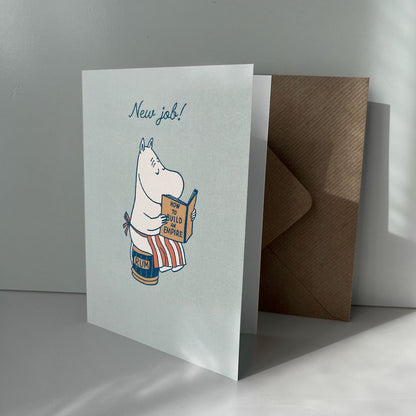 Moomin mom 'New job' greeting card