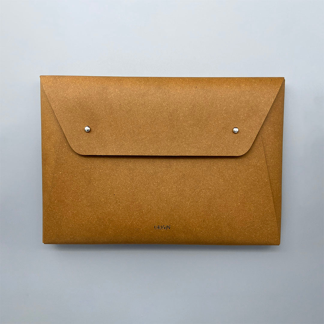 Envelope pouch bag natural