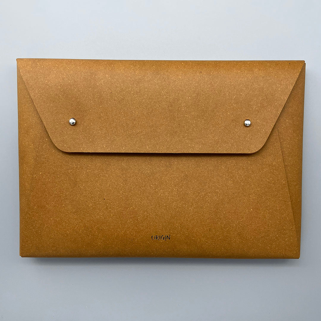 Envelope pouch bag natural