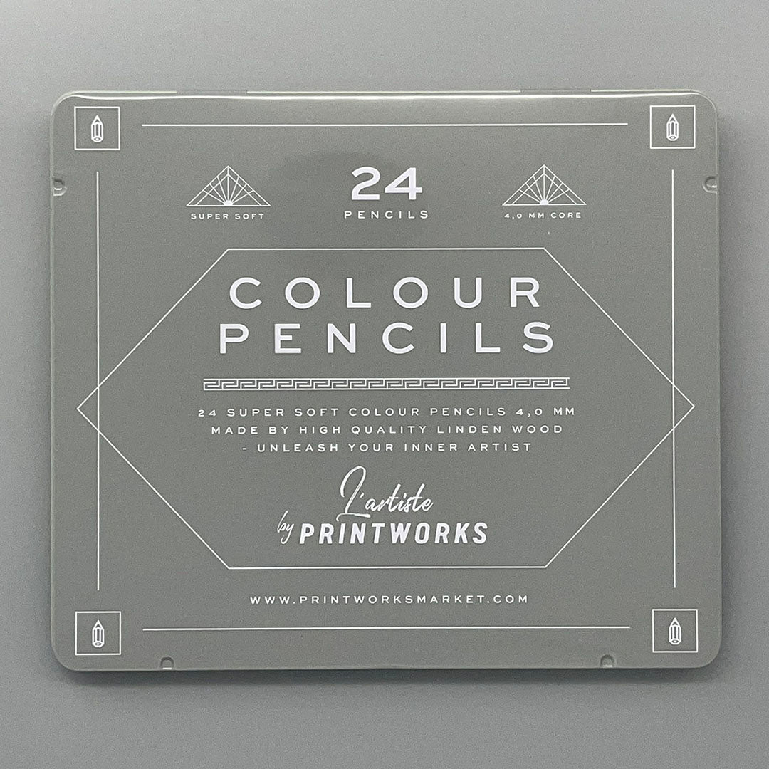 Colour pencils classic 24-set