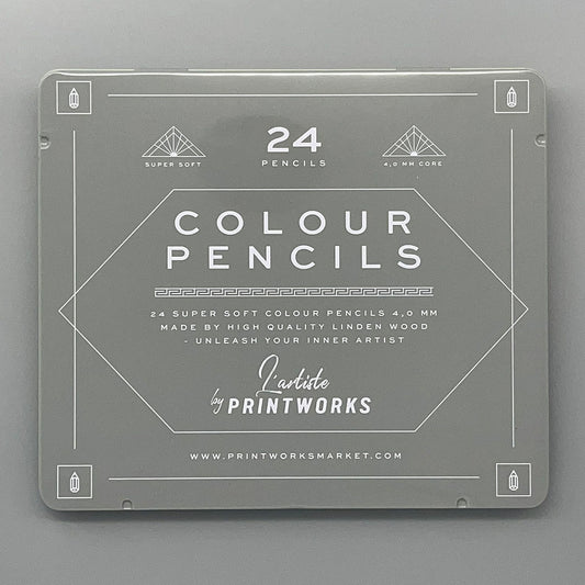 Colour pencils classic 24-set