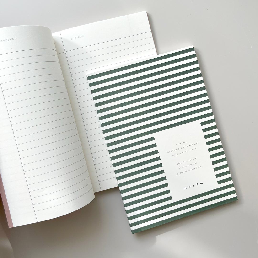 Striped Notebook