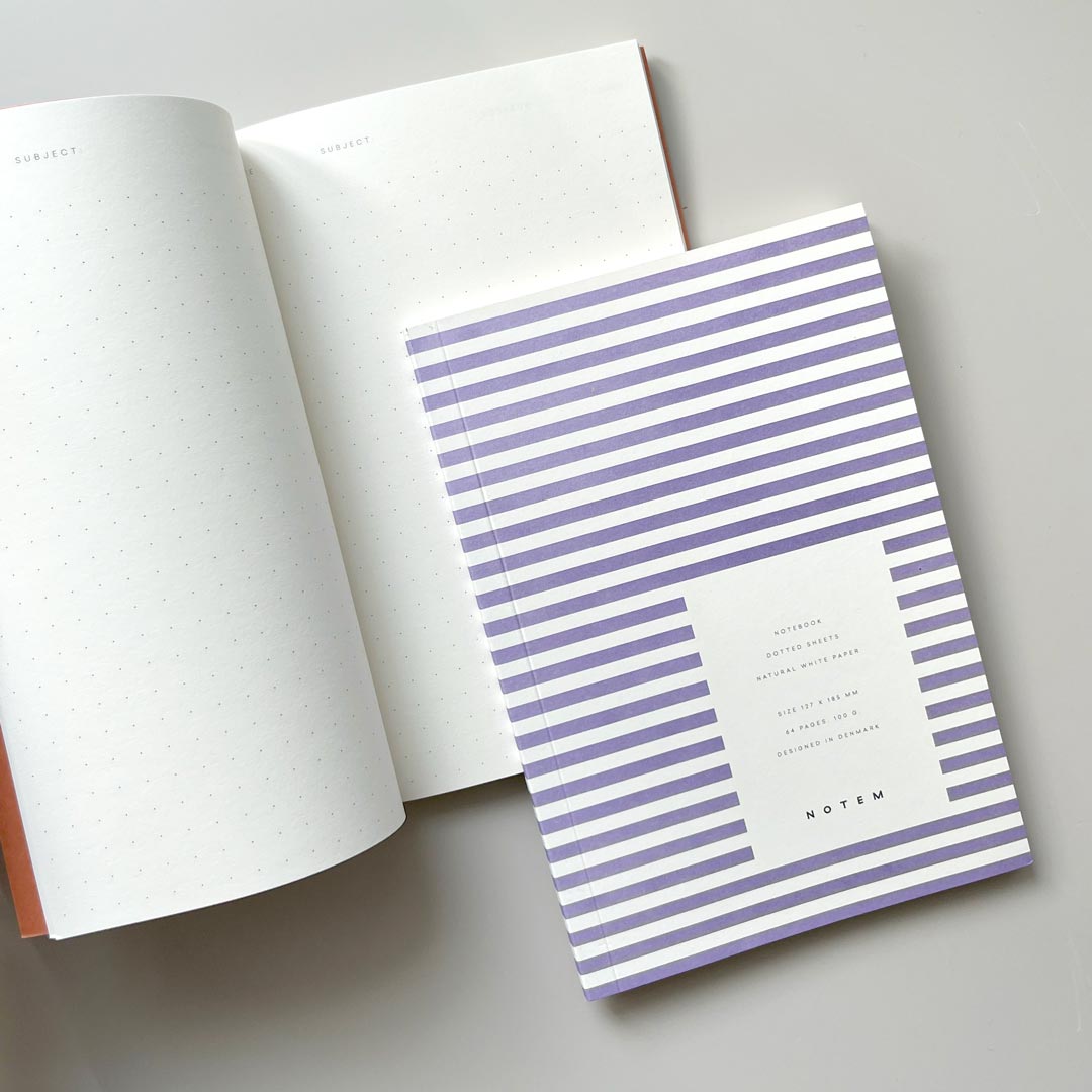 Striped Notebook